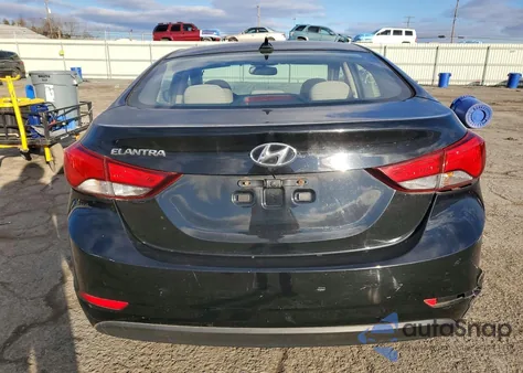 2016 Hyundai Elantra Se z USA, uszkodzony, nr VIN 5NPDH4AE9GH726383